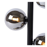 Lucide Tycho taklampa Ø25cm 4xG9 svart med 220-240V ingång