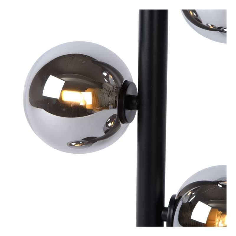 Lucide Tycho taklampa Ø25cm 4xG9 svart med 220-240V ingång
