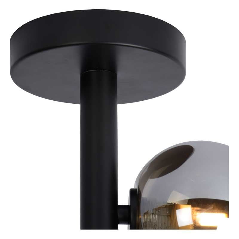 Lucide Tycho taklampa Ø25cm 4xG9 svart med 220-240V ingång