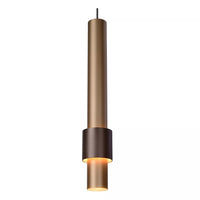Lucide margary LED hanglamp 3x4W 2700K koffie 28cm dimbaar