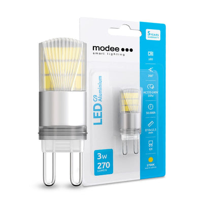 LED G9 - 3,8W vervangt 30W - 3000K warm wit licht - 5 jaar garantie