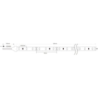 Modee LED Strip DC12V 4.8W/m 60LED/m 540 lumens IP20 6000K 90CRI 8mm width Smart Lighting