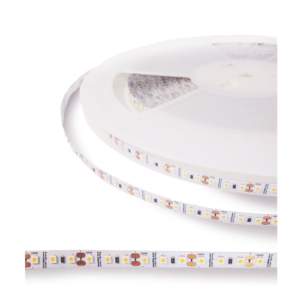 LED strip 5 meter - 12V 9.6W 120 leds p/m - 6000K helder wit licht -2 jaar garantie
