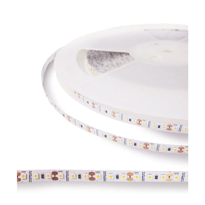 Bande LED Tsong 5m 12V 9.6W 120 LEDs/m 4000K blanc lumineux IP20 CRI 80 CE RoHS garantie 5 ans