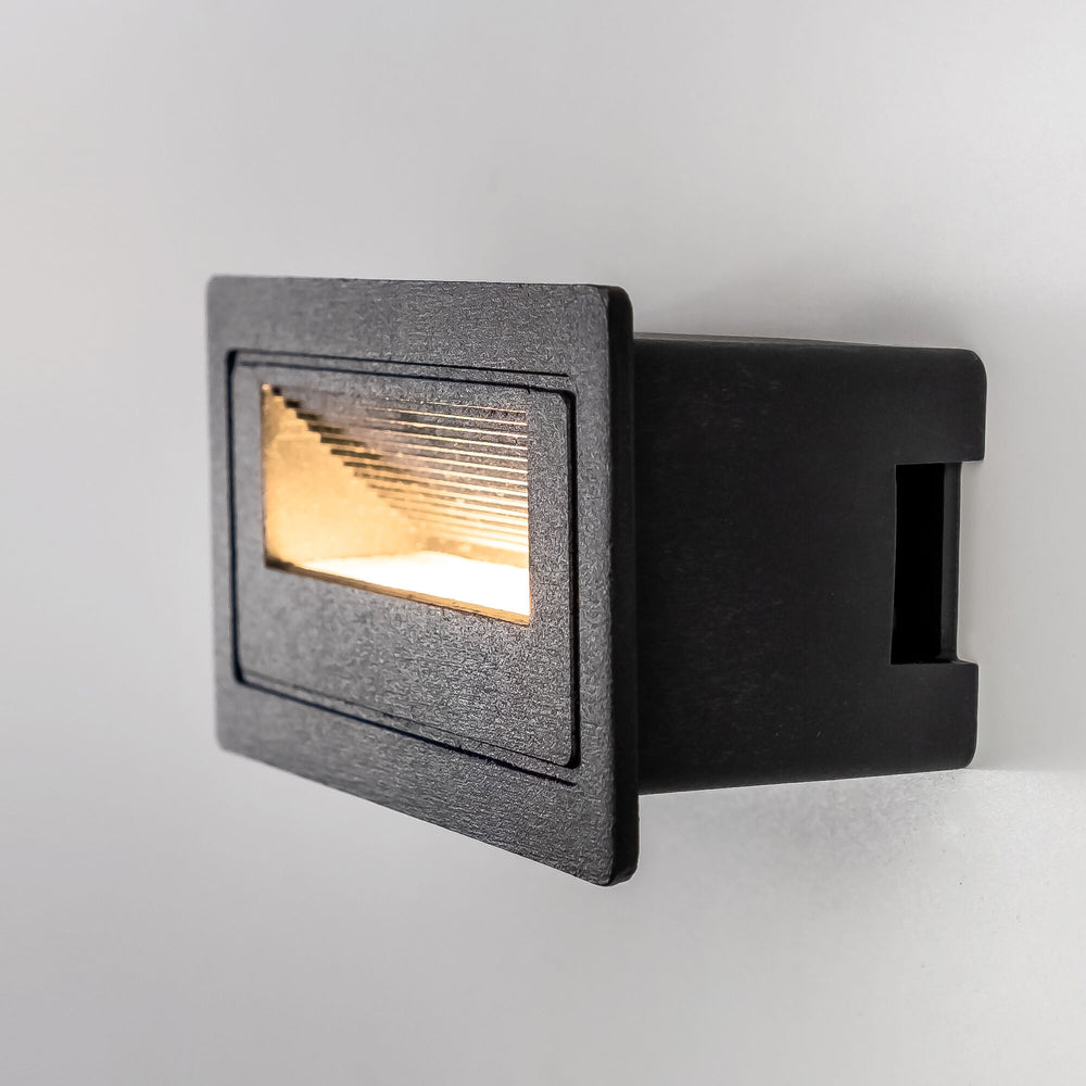 Modee lampe LED pour escalier 3W 210 lumens 4000K IP65 encastrée 103x45x58mm