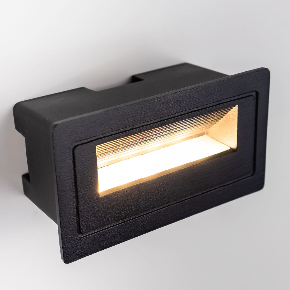 Modee lampe LED pour escalier 3W 210 lumens 4000K IP65 encastrée 103x45x58mm