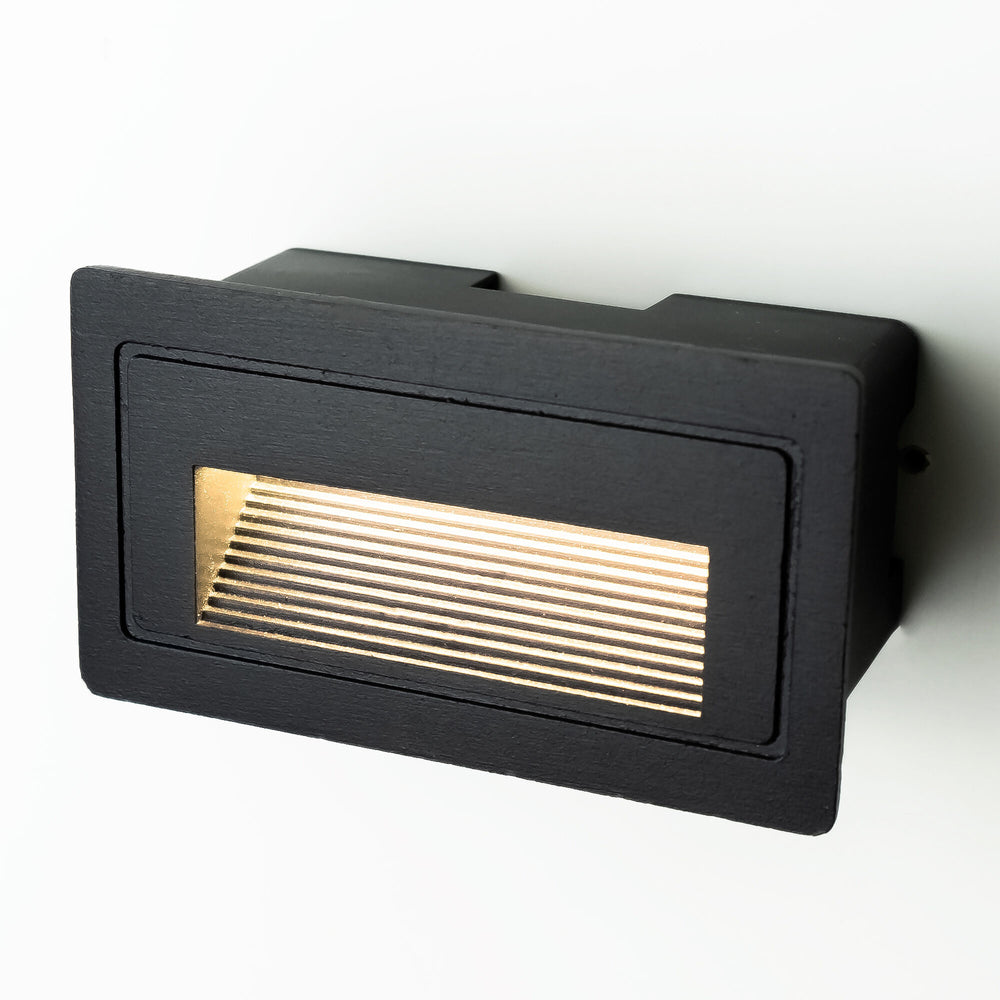 Modee lampe LED pour escalier 3W 210 lumens 4000K IP65 encastrée 103x45x58mm