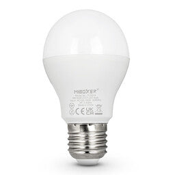 MIBOXER LED Lampa E27 6W RGB+CCT smart glödlampa med färgskiftande ljus och justerbart vitt för mångsidig användning