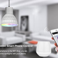 Miboxer LED Spot MR16 4W RGB+CCT, RF 2.4 GHz, dimbar retrofit-lampa för din smarta belysningslösning