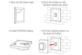Mi-Light draadloze dimmer wandbediening CCT wit 220-240V IP20