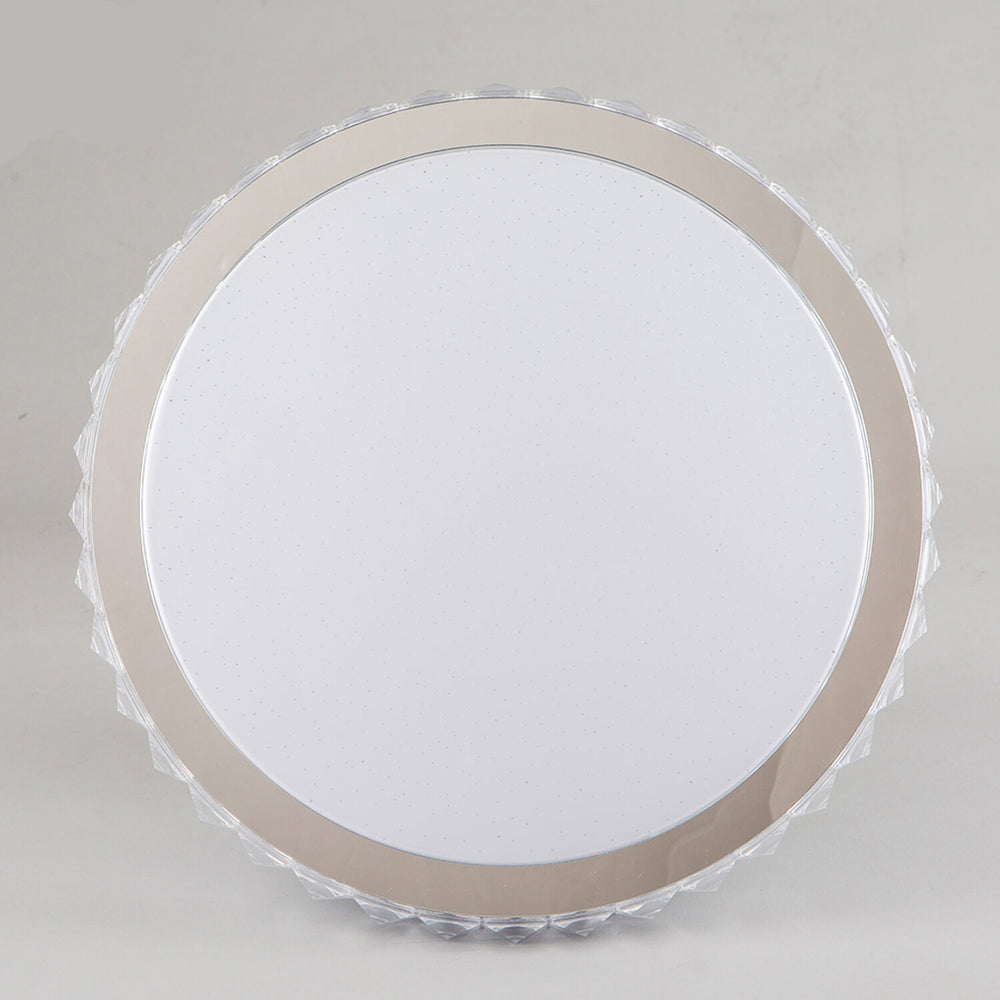 Modee plafond LED lamp 96W 3CCT dimbaar 9120 lumen Ø510mm aluminium-kunststof IP20 mat glas