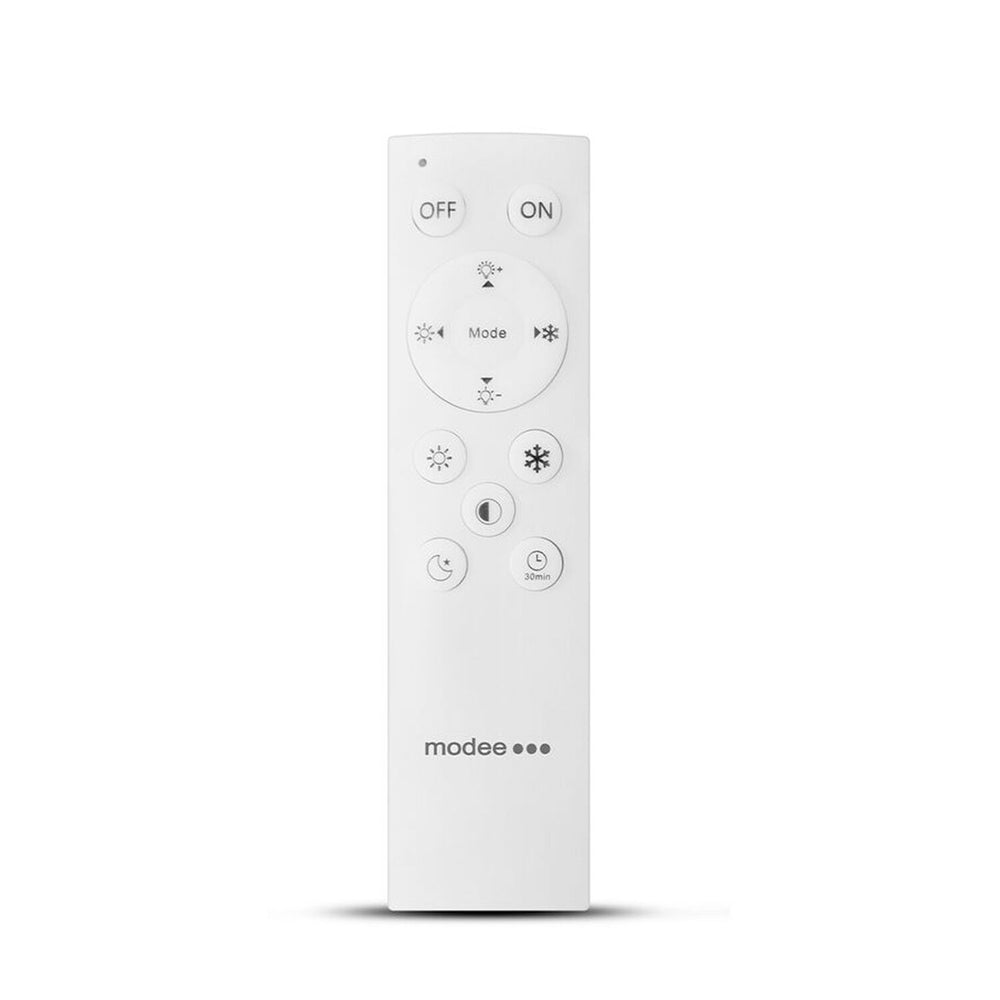 Modee LED Taklampa 2x48W 3CCT 2700K-6500K 9120 lumen IP20 Ø510x75mm Brun med fjärrkontroll