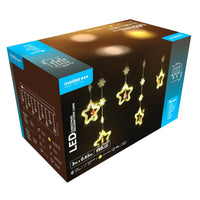 Modee Décoration de Noël LED 110LED 3m blanc chaud avec adaptateur IP44 guirlande lumineuse intérieur extérieur
