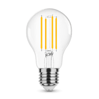 Modee LED Filamentlampa A60 8W E27 2700K 1055 lumen Dimbar Glas 360° Varmvit
