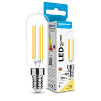 Lampadina a filamento LED Modee T25 3.5W E14 2700K 350 lumen 360° Vetro Non Dimmerabile