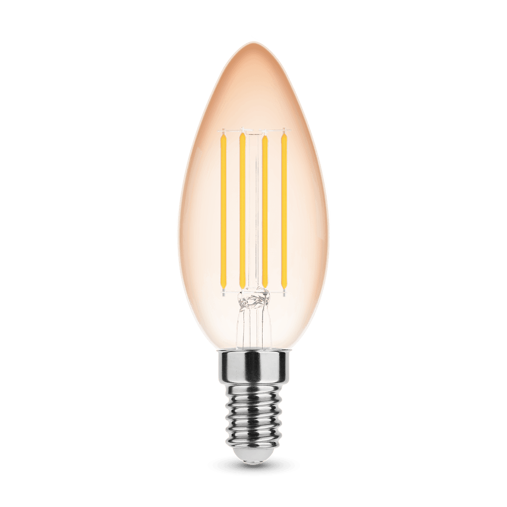 Modee LED Filament Kerze C35 4W E14 Amber 1800K 360 Lumen 320° Warmlichtlampe