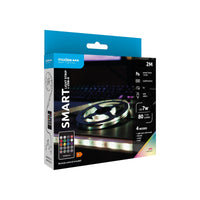 Modee Striscia LED Smart 7W IP20 RGB 2M con USB e telecomando per illuminazione d'accento colorata