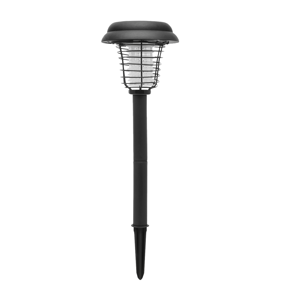 Modee LED Solar Tuinprikkerlamp 40cm met Muggenverjager, IP44 Buitengebruik Kunststof Lamp 7800-11000K