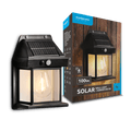 Modee LED Solar Wandleuchte WS128 mit Sensor, 100 Lumen, 2800-3200K, IP44, 6-8h Betriebsdauer