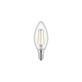 Philips CorePro Vela LED E14 B35 2W 250 lúmenes 2700K Transparente 220-240V No Regulable 80CRI