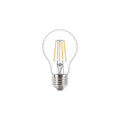 Bombilla LED Philips CorePro 4.3W equivalente a 40W E27 A60 2700K transparente 470 lúmenes no regulable