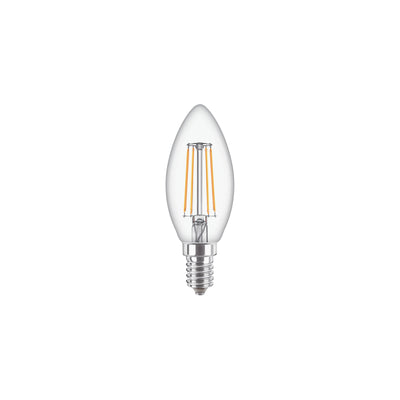 Philips CorePro LED Candela E14 4.3W 2700K Trasparente B35 470 lumen non dimmerabile luce bianca calda