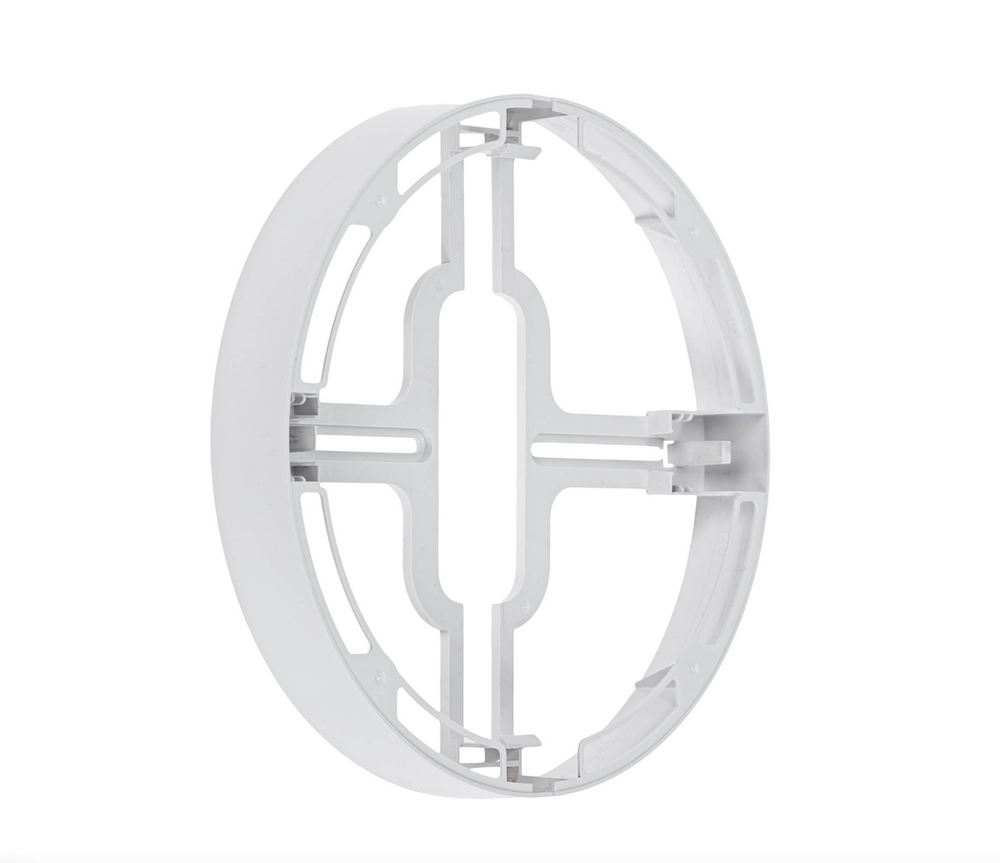 Spectrum LED ronde plafondlamp 18W 1900 lumen 4000K opbouw of inbouw Wit IP20 IK06 230V