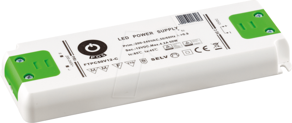 GLP led voeding adapter 12V 50W 4.2A IP67 waterdichte verlichting