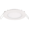 LED inbouwspot 6W vervangt 50W 3000K warm wit, 105mm uitsparing, dimbaar fase-afsnijding