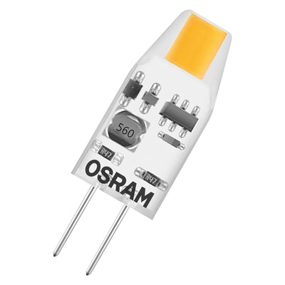 OSRAM LED G4 Pin Micro 12V 1W 2700K Helder Warm Wit 100 lumen 300° Niet-Dimbaar IP20 Lamp
