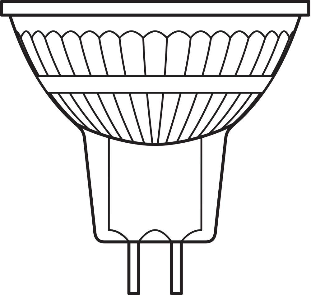 Reflector Spot LED Performance GU5.3 MR16 2.6W 4000K 210 lúmenes 36D Blanco Frío, reemplaza halógeno de 20W