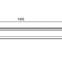 Philips BN021C LED armatur 20W 4000K 2100 lumen 220-240V 1186mm Vit IP20 IK02