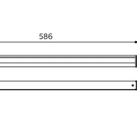 Philips BN021C LED-Leuchte 10W 4000K 1050 Lumen 220-240V IP20 Weiß 586mm