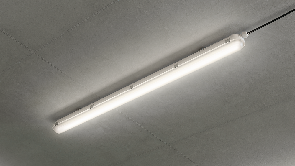 Philips CoreLine WT120C G2 LED waterdichte armatuur 16.4W 1900 lumen 4000K IP65 IK08 665mm Grijs