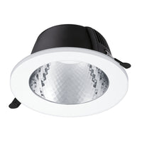 Philips DN070B LED inbouwspot 12W 220-240V 3000K 1200 lumen 60° bundel Zwart rond zaagmaat 150mm IP20/54 CRI 80