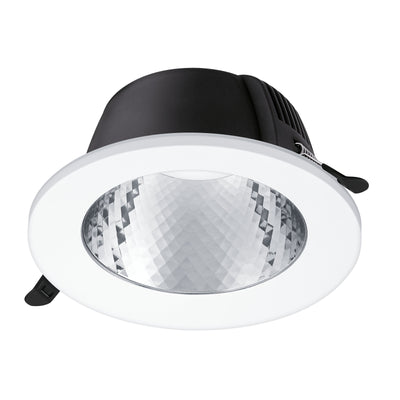 Philips DN070B LED downlight 12W 220-240V 4000K 1200 lumen 60° IP20/54 UGR19 Svart Ø150mm