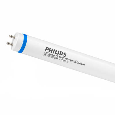 Philips LED T8 Buis 1500MM, 21.7W, 3400 lumen, 3000K Warm Wit, Ultra Output, EM/Mains compatibel