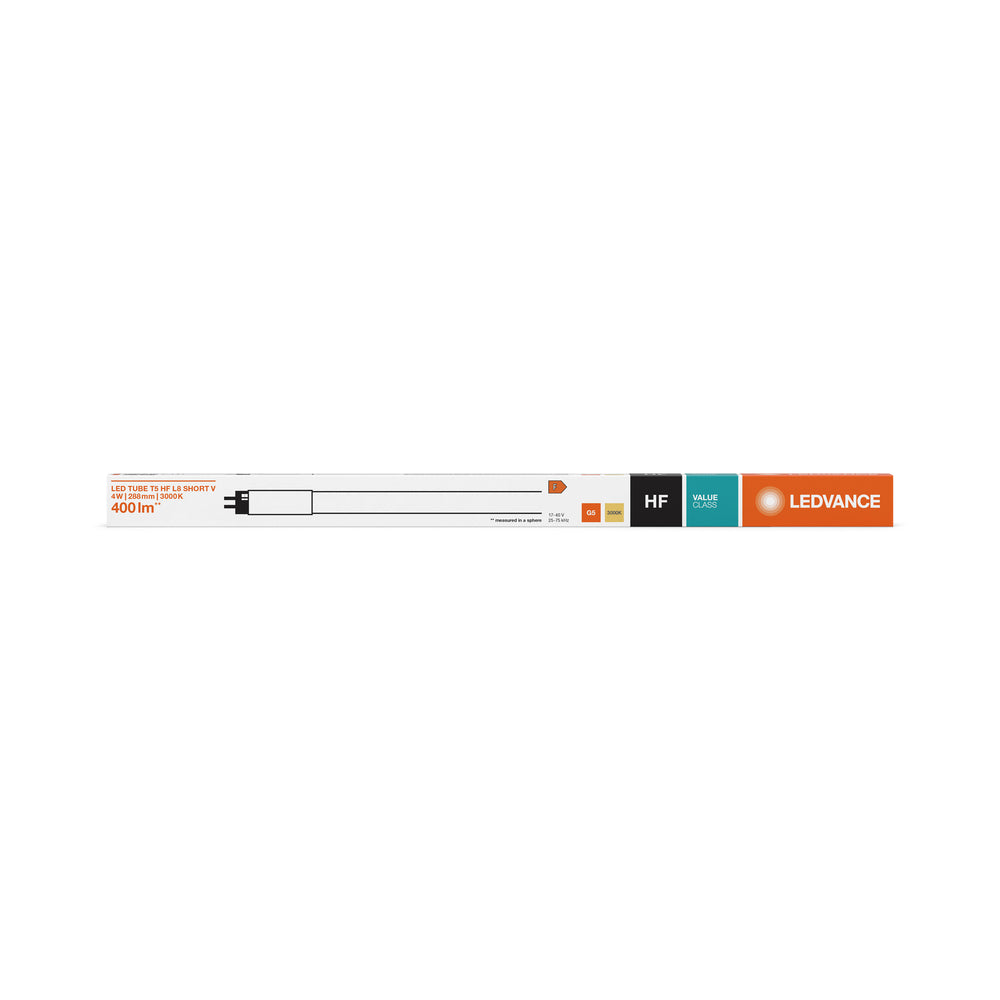 Philips LED Tube T5 4W 380 lumen 3000K Bianco Caldo 29cm Alta Efficienza sostituisce 8W