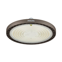 Philips Ledinaire Highbay LED 168W 20500 lumen 4000K IP65 IK06 Brede Bundel Grijs Gegoten Behuizing