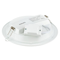 Philips Faretto LED da incasso 12W 1200 lumen 3000K 220-240V 110° Bianco Rotondo IP20/IP44 Ø175mm foro 150mm