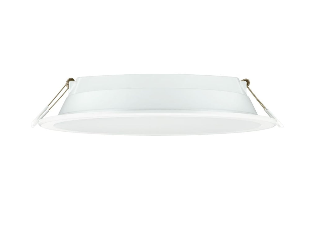 Philips Faretto LED da incasso 12W 1200 lumen 3000K 220-240V 110° Bianco Rotondo IP20/IP44 Ø175mm foro 150mm