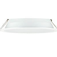 Philips LED Inbouwspot 12W 1200 lumen 3000K 220-240V 110° Wit Rond IP20/IP44 Ø175mm zaagmaat 150mm