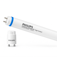 Philips MAS LEDtube 1200mm T8 12.5W 3000K 2000 lumen G13 Mat 220-240V CRI 80 160° CE RoHS