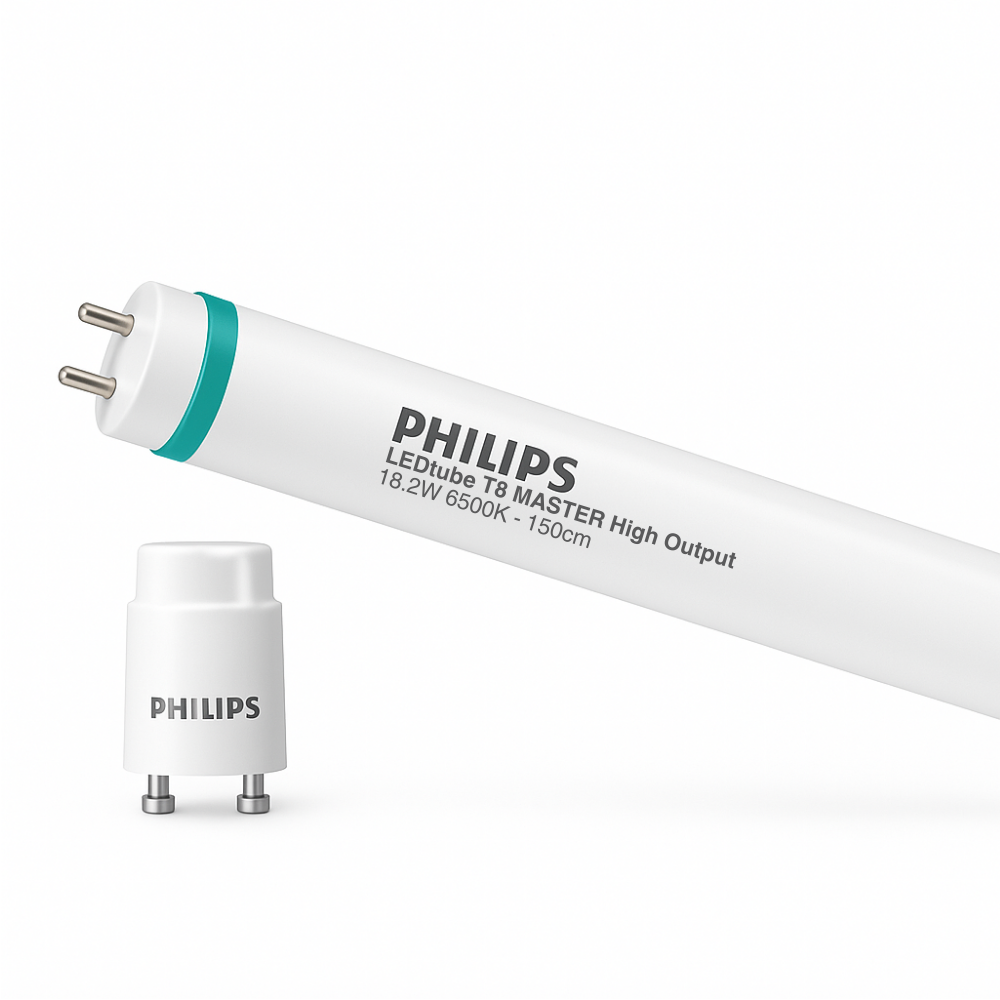 Philips MAS LEDtube 1500mm HO 18.2W T8 6500K Luce diurna fredda 3100 lumen G13 ROT 220-240V CRI 80