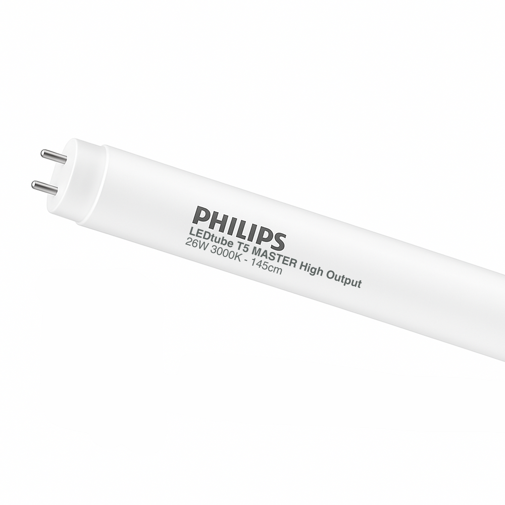 Philips MAS LEDtube T5 1500mm 26W 3000K G5 Høj Udbytte 3600 lumen 220-240V CRI 80 Mat Glas