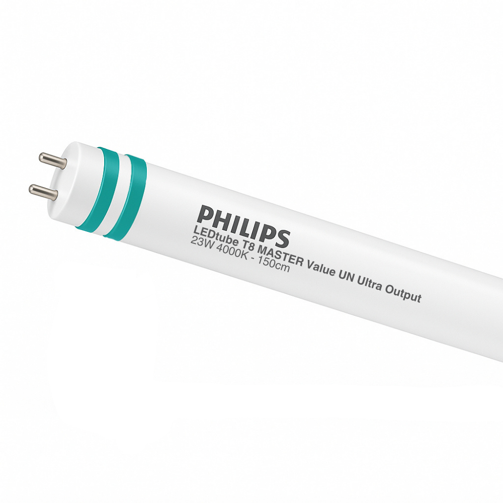 Philips MAS LEDtube T8 1500mm 23W 4000K Blanc froid 3700 lumens tube en verre dépoli G13, CE RoHS
