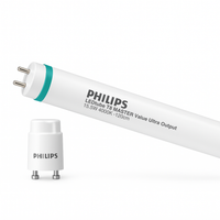 Philips MAS LEDtube VLE 1200mm T8 15.5W 4000K G13 Blanc froid 2500 lumens verre dépoli CE RoHS