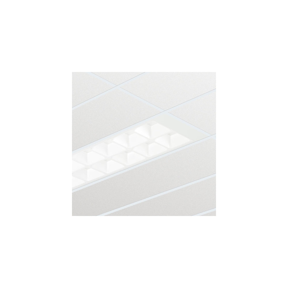 Philips PowerBalance gen2 recessed LED panel light, 24W 4000K 3400 lumens, DALI dimmable, White 1197x297mm