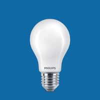 Philips E27 LED bulb 2700K 470 lumens dimmable A60 energy efficient long lifespan