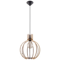 Sollux Lighting LED hanglamp met E27 fitting, 220-240V, mat gouden aluminium
